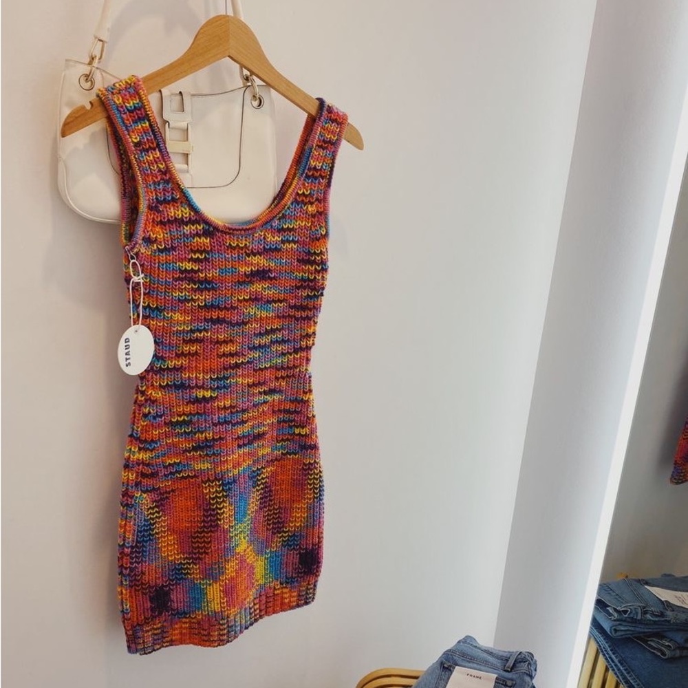 STAUD Mini Gardenia Dress